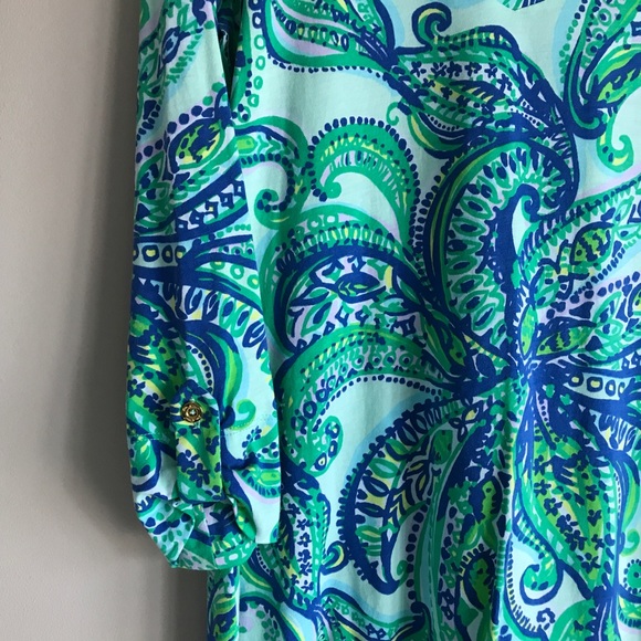 LILLY PULITZER Rossmore V-neck T-shirt Dress NWOT - Picture 5 of 8